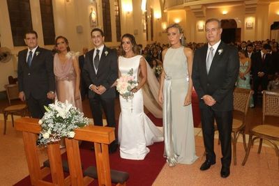 Karina y Benito se casaron