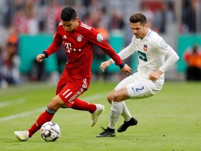 La resurrección del Bayern y la hora baja de James
