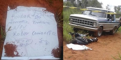 SUPUESTOS JUSTICIEROS DE FRONTERA ASESINAN A 3 HOMBRES