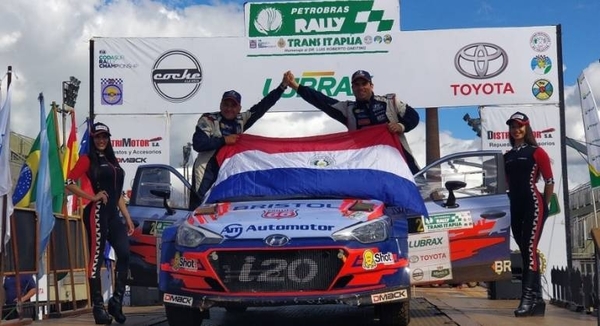 HOY / Diego Domínguez se impone en el Rally Trans Itapúa
