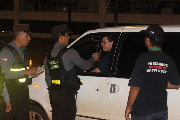 Caminera sacó a 366 alcoholizados en todo el país | Paraguay en Noticias