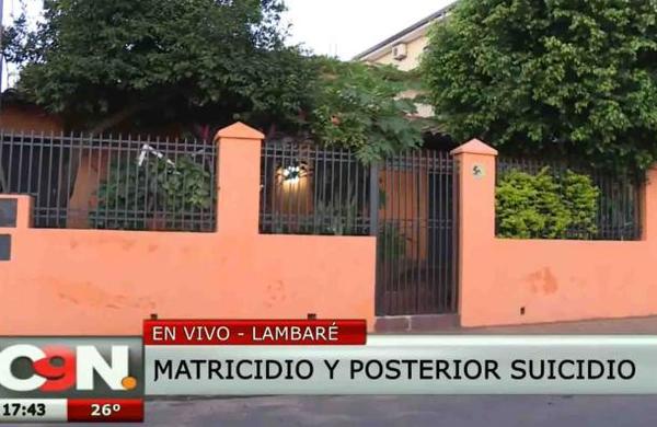 Asesinó a su madre y luego se quitó la vida - C9N