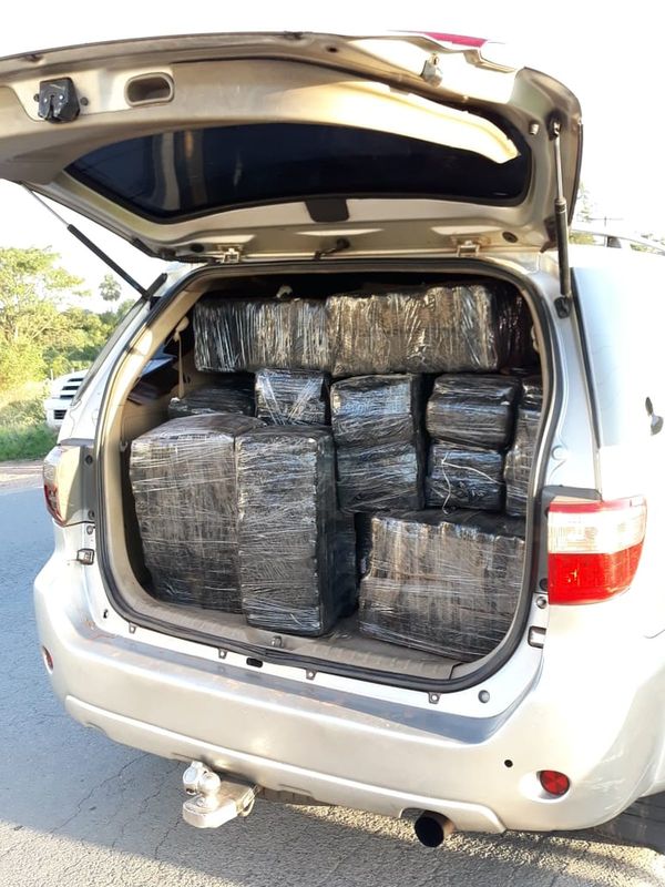Cae convoy con más de una tonelada de marihuana prensada | Paraguay en Noticias