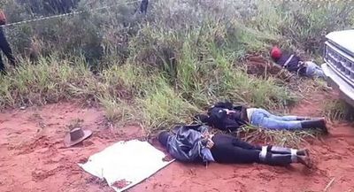 Justicieros de la frontera ejecutaron a 3 hombres