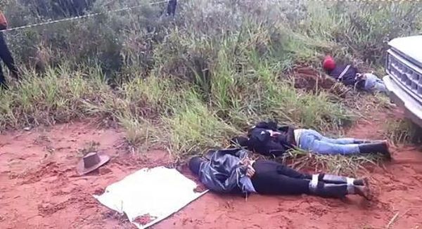 Justicieros de la frontera ejecutaron a 3 hombres