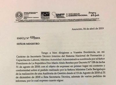 Titular del Sinafocal pide auditoría para deslindarse de extraña maniobra