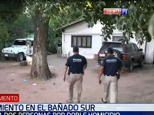 Dos detenidos más por doble homicidio tras riña en el Bañado Sur