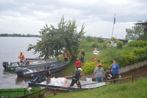 Fin de semana solidario para ayudar a los afectados por riada en Puerto Antequera - ADN Paraguayo
