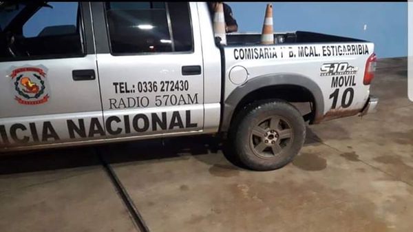Policía usaba como patrullera vehículo denunciado como robado en Brasil
