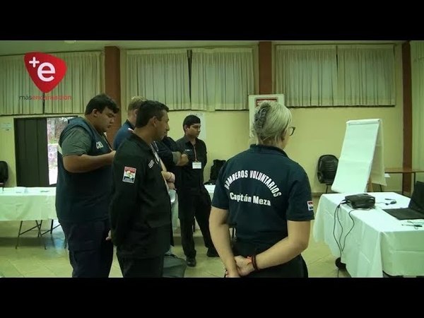 INICIA CURSO DE CPI PARA BOMBEROS DE ITAPÚA