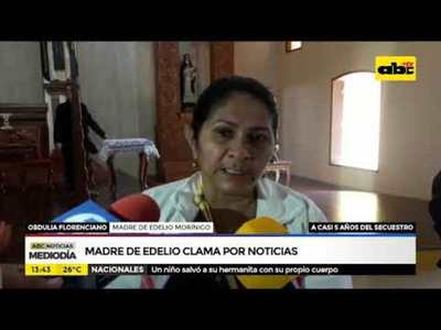 Madre de Edelio clama por noticias - Tv - ABC Color