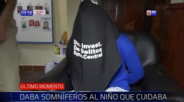 Detienen a niñera que daba somnífero a bebé