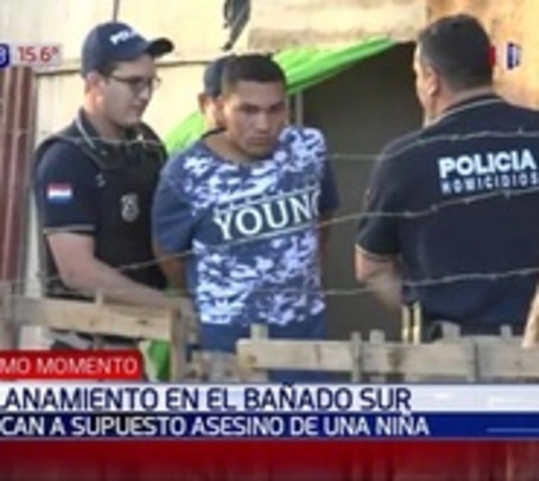 Capturan a implicados en muerte de niña de 8 años en Bañado Sur - Paraguay.com