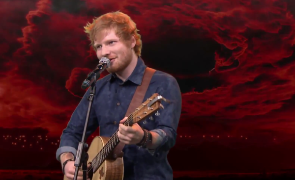 [Video] Mira a Ed Sheeran cantando temas de Iron Maiden y Limp Bizkit