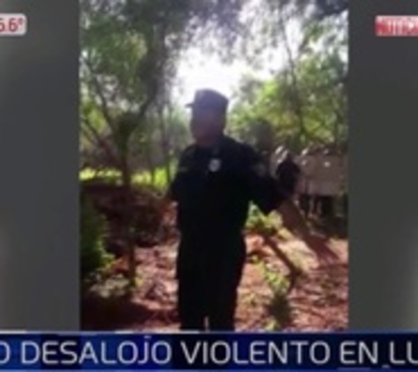 Policía desaloja a la fuerza a 250 ocupantes de un predio - Paraguay.com