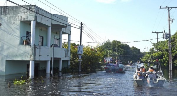 Intendente señala que 80% del distrito de Nanawa está bajo agua » Ñanduti