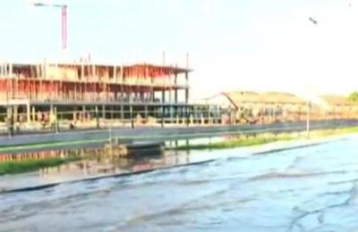 Avenida Stella Maris inundada - C9N
