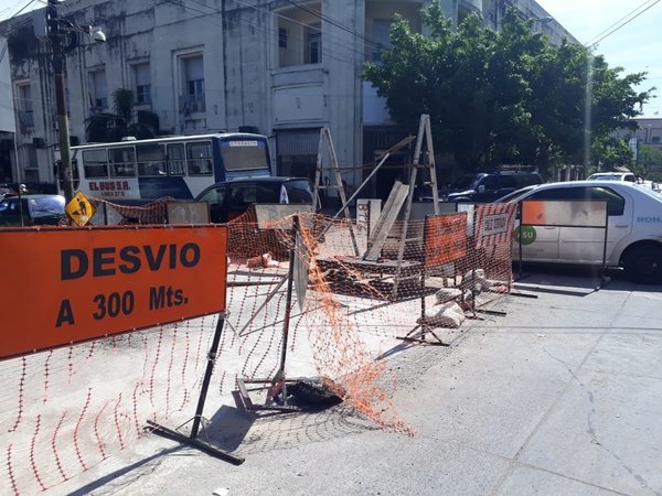 Obras de alcantarillado prosiguen esta semana en Asunción - ADN Paraguayo