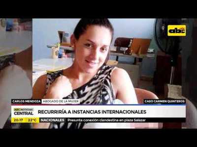 Caso Carmen Quinteros: Recurriría a instancias internacionales - Tv - ABC Color