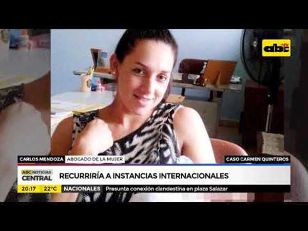 Caso Carmen Quinteros: Recurriría a instancias internacionales - Tv - ABC Color