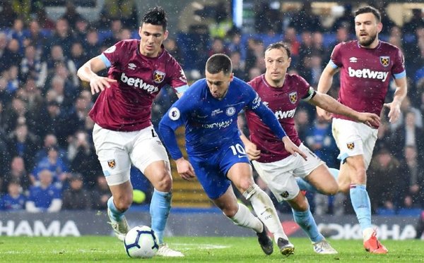 Chelsea de Hazard supera al West Ham de Balbuena - Edicion Impresa - ABC Color