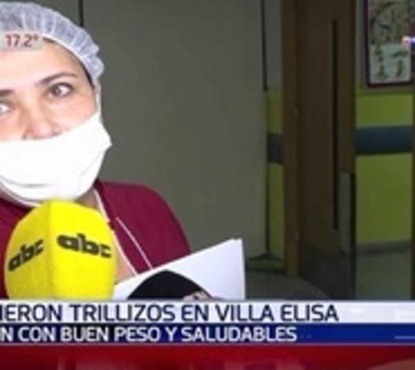 Nacieron trillizos en el Hospital de Villa Elisa - Paraguay.com