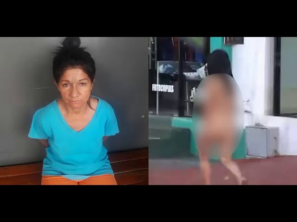 ENCARNACIÓN: BUSCAN A FAMILIARES DE MUJER QUE DEAMBULABA DESNUDA