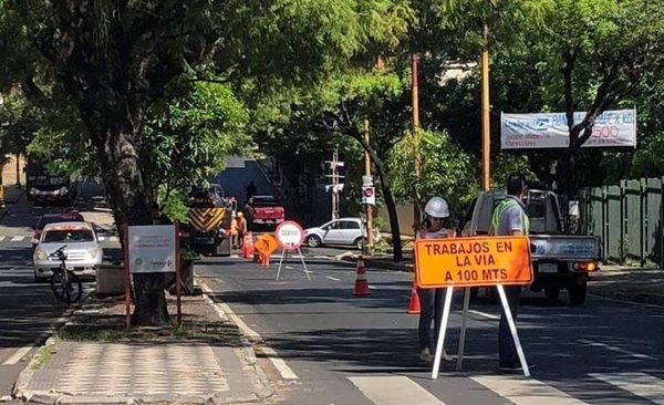 Cierre de varias calles por obras hasta el 14 de abril | Paraguay en Noticias 