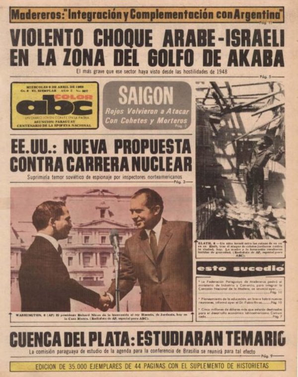 9 de abril de 1969 - Un Dia Como Hoy - ABC Color