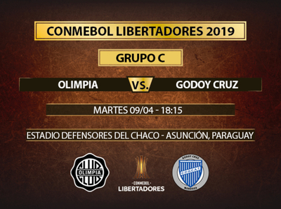 Olimpia recibe a Godoy Cruz en Sajonia