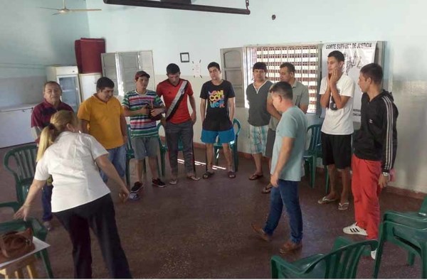 Desarrollaron jornada terapéutica en Tacumbú