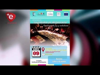 CONVERSATORIO ''JUVENTUDES EN DEMOCRACIA'' ESTA NOCHE EN LA UCI