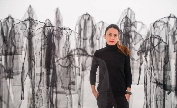 HOY / Instalaciones de Claudia Casarino y valiosa colección de ñandutíes se exhiben en la Fundación Texo