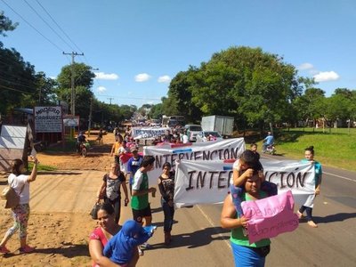 Pobladores de J. Augusto exigen intervención municipal - Nacionales - ABC Color