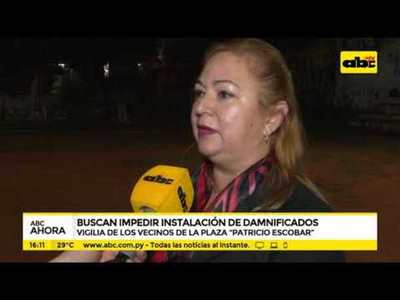 Barrio Obrero: Buscan impedir instalación de damnificados - Tv - ABC Color