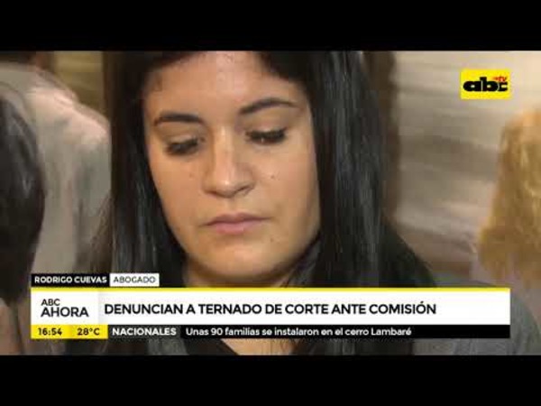Denuncian a ternado de la Corte ante comisión del Senado - Tv - ABC Color