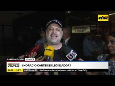 Opiniones dispares de senadores sobre “ fuero parlamentario” de Cartes - Tv - ABC Color