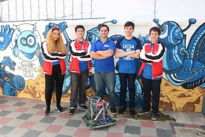 UCSA buscará traer galardones del concurso mundial de robótica