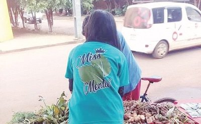 “Miss Menta’i” avisó que hará sorteo de yuyos
