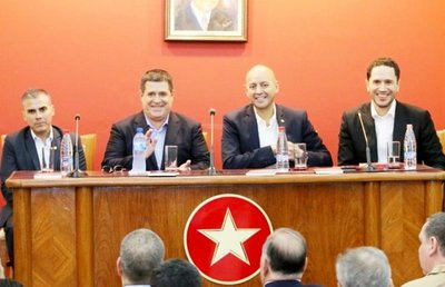 Cartes, en la primera sesión de la Junta - Edicion Impresa - ABC Color