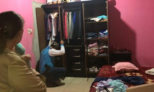 Allanan vivienda y encuentran evidencias de asalto