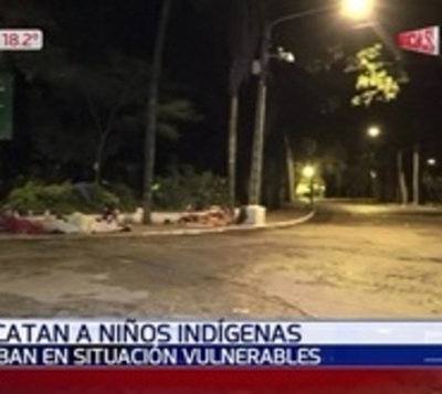 Asisten a menores indígenas y prevén llevarlos a sus comunidades - Paraguay.com