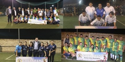 EXITOSO TORNEO INTERMUNICIPIOS SE DESARROLLÓ EN FRAM.