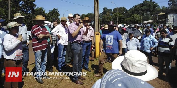YERBATEROS CORTAN RUTA 6 EN TERCERA JORNADA DE PROTESTA.
