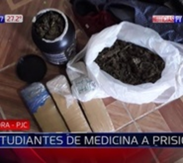 Universitarios detenidos tras desenfrenada fiesta con droga y alcohol - Paraguay.com