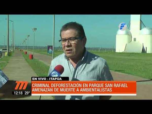 Criminal deforestación en el Parque San Rafael