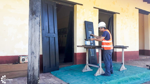 Avanzan obras de restauración y puesta en valor del Campamento Cerro León » Ñanduti