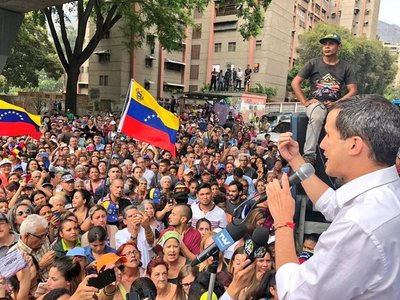 Vuelven a protestar en las calles en contra del régimen de Maduro - ADN Paraguayo
