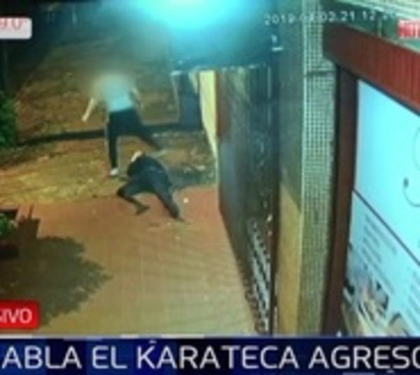Karateca que agredió a joven dice que se arrepiente - Paraguay.com