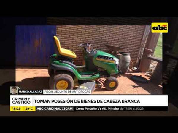 Toman posesión de los bienes de Cabeza Branca - Tv - ABC Color